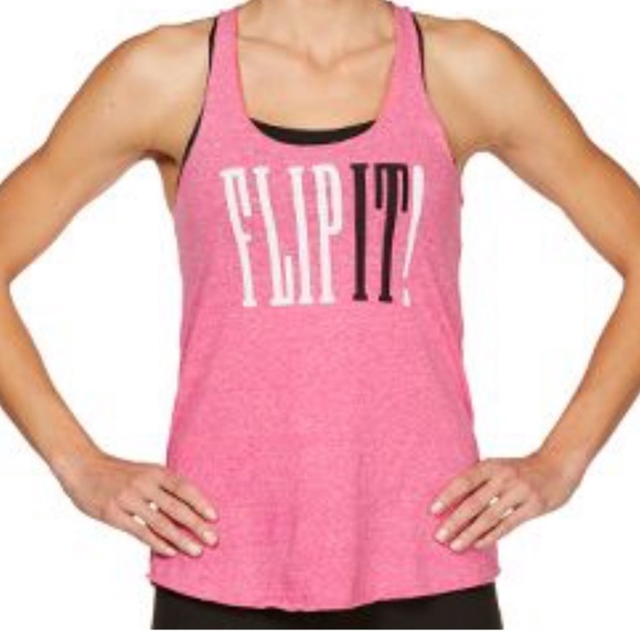 Beachbody Tops - Beachbody PiYo “Flip It!” Autumn Tank - Berry Pink